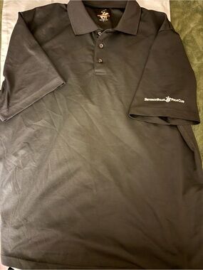 Beverly Hills Polo Club Black Short-Sleeve Polo Shirt